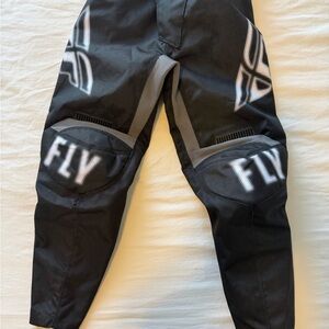 FLY Youth F-16 Black Racing Pants Size 24